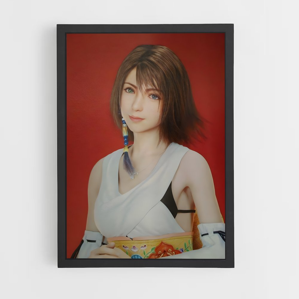Poster Yuna Éthérée – affiche Final Fantasy (vue 2)